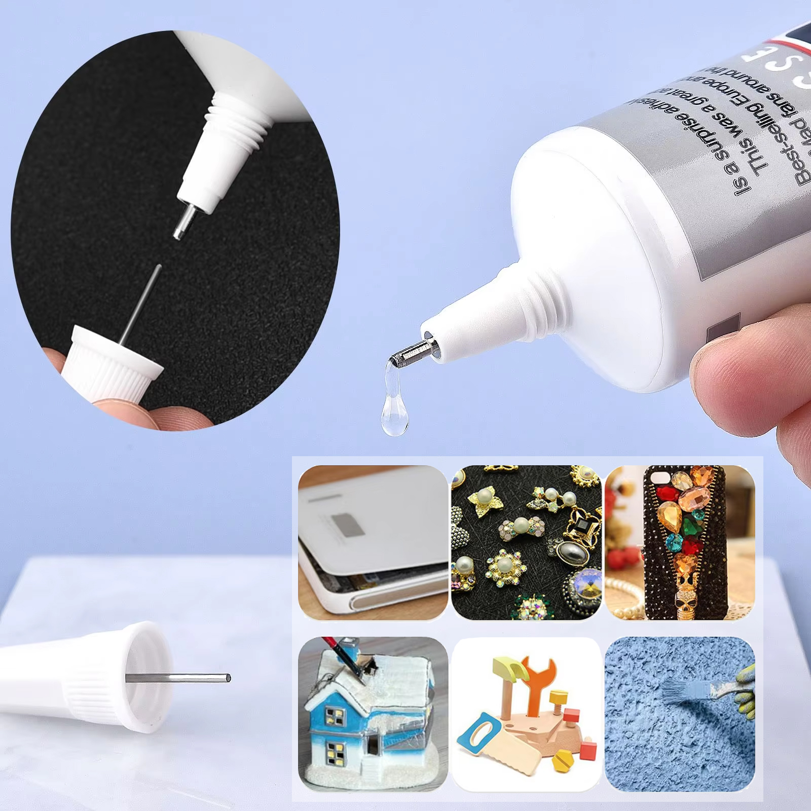 Contact Cement Glue - 15-110ml B7000 Glue Clear Contact Phone