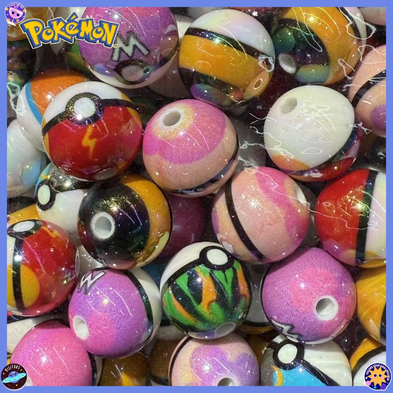 Pokeball Cosplay Prop - Cartoon anime Pokemon Poke Ball Round