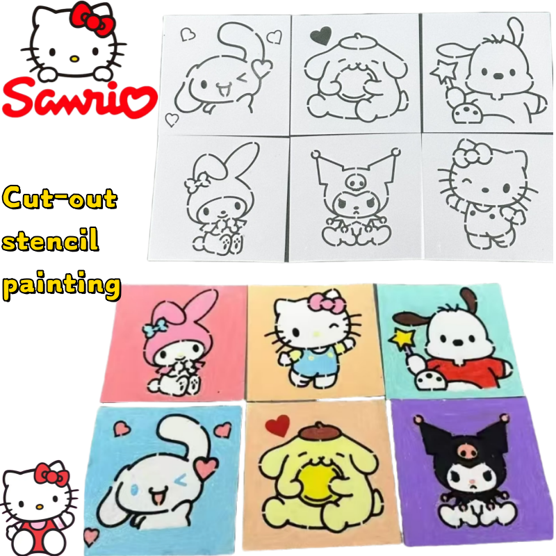 Cosplay Prop Painting - sanrio Hello kitty Kuromi My melody