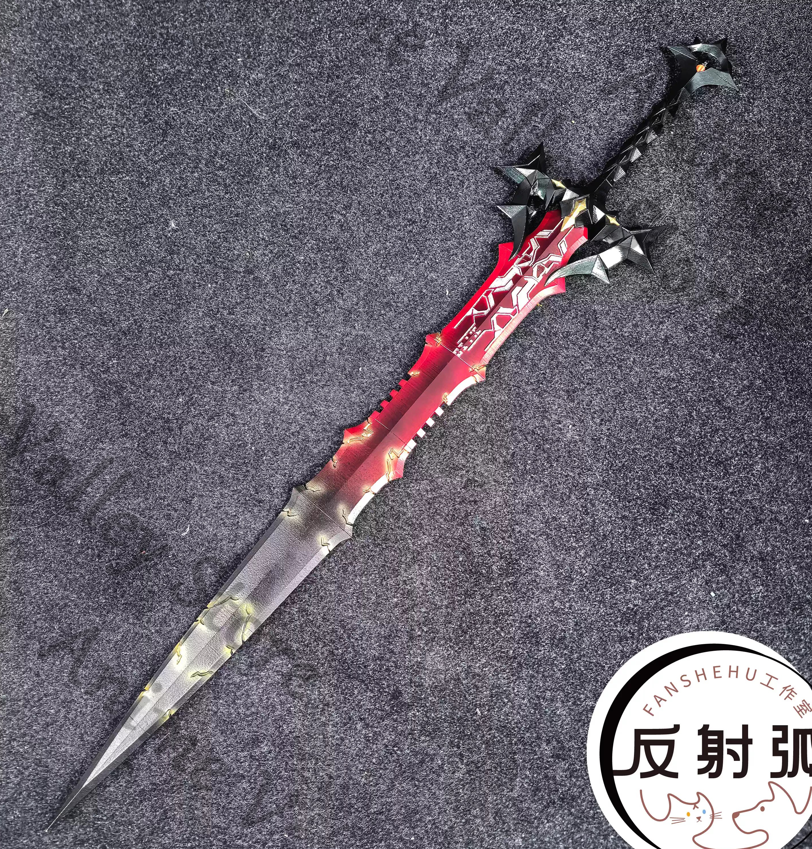 Cosplay Flame Prop - Anime Arknights Laevatain Cosplay Molten Casting