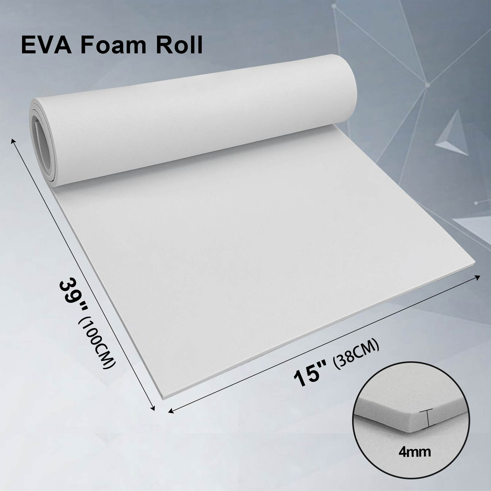 EVA Foam Roll Sponge Paper  2m - đánh giá và giá Craft Foam Roll