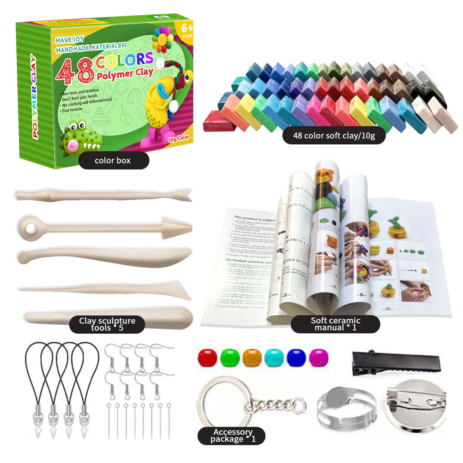 Foaming Powder Polymer Clay Se - đánh giá và giá Foam Clay Sculpt