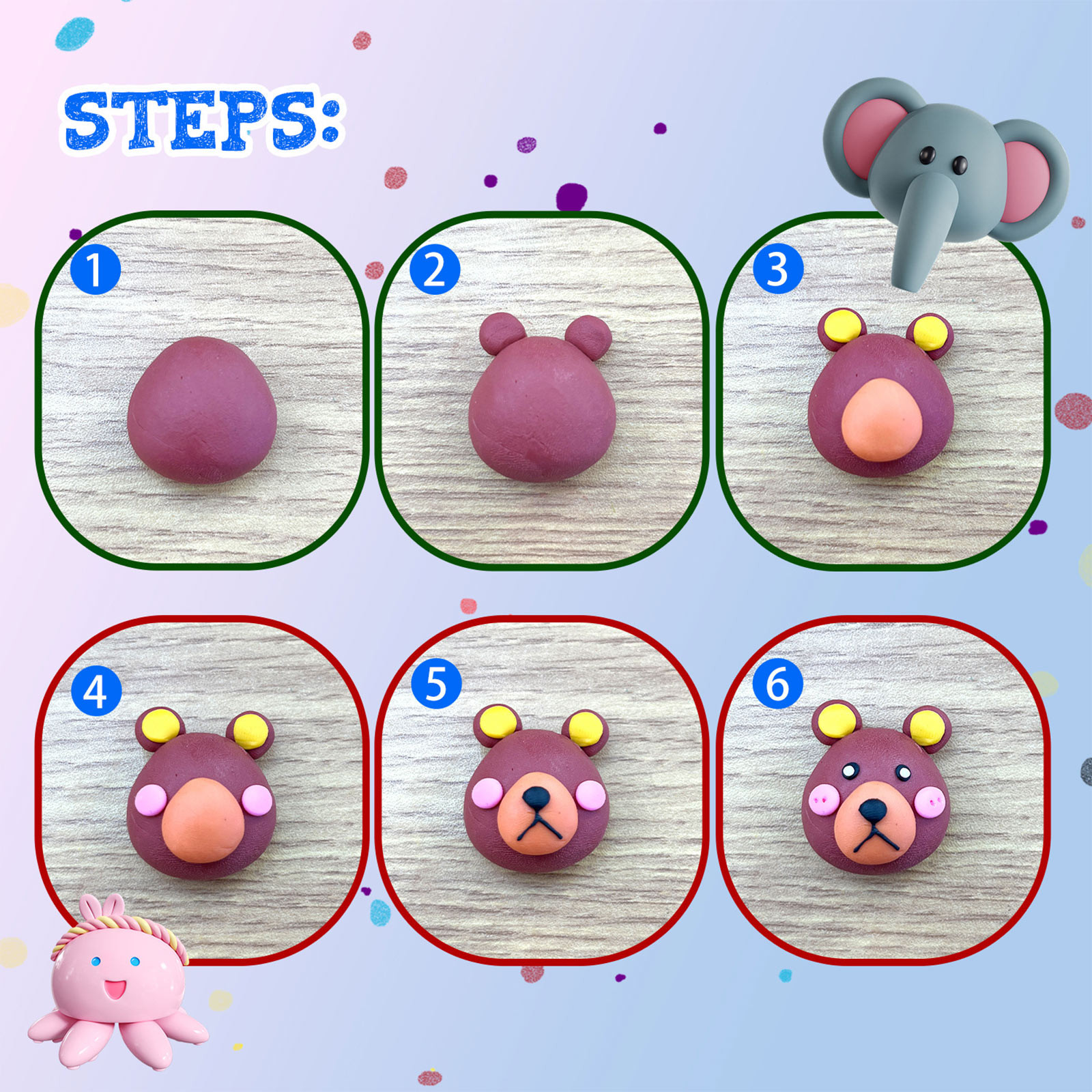 Foaming Powder Polymer Clay Se - đánh giá và giá Foam Clay Sculpt