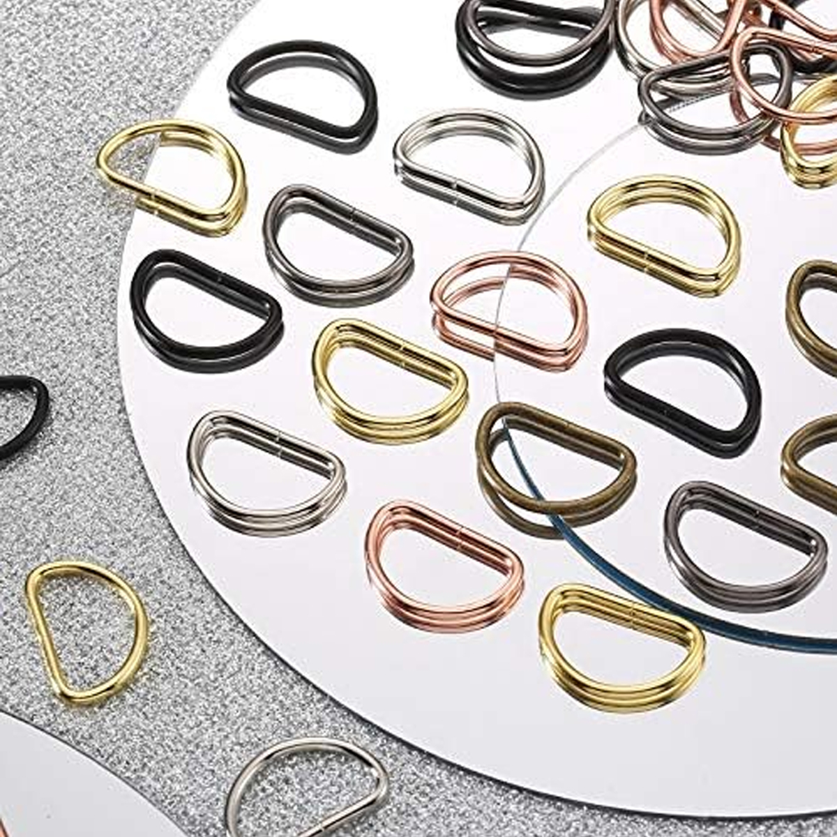 30/60/100Pcs D-ring buckle sta - đánh giá và giá D Ring Strap