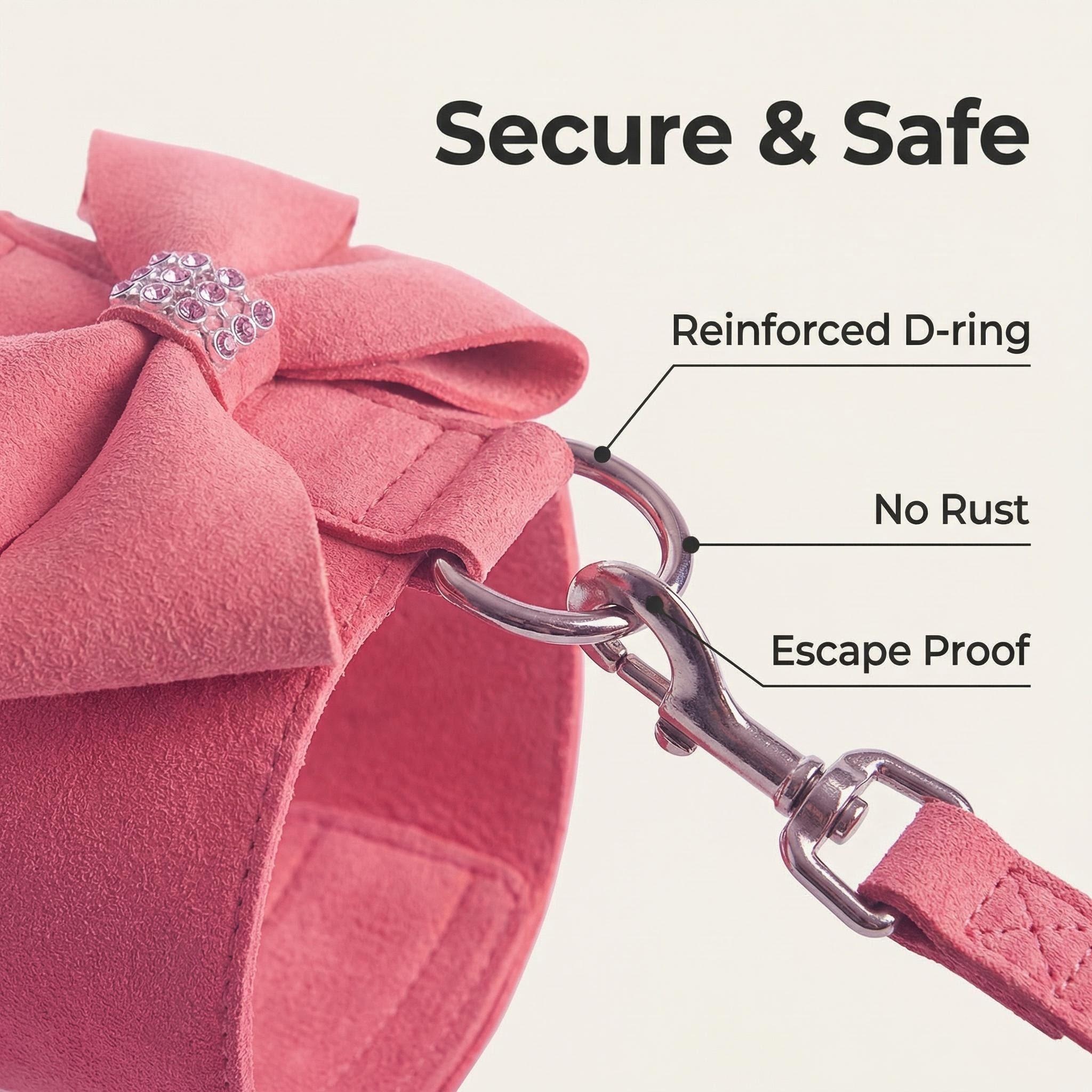 Cute Dog Harness Leash Set Sma - đánh giá và giá D Ring Strap