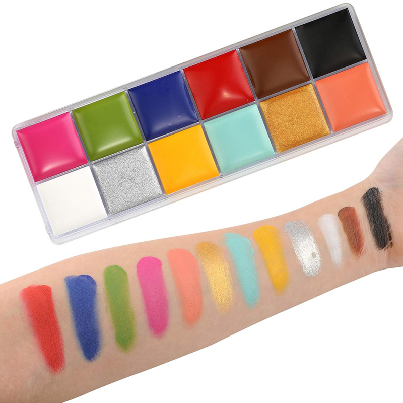SFX Makeup Kit 20 Colors Face  - đánh giá và giá Body Paint Sfx