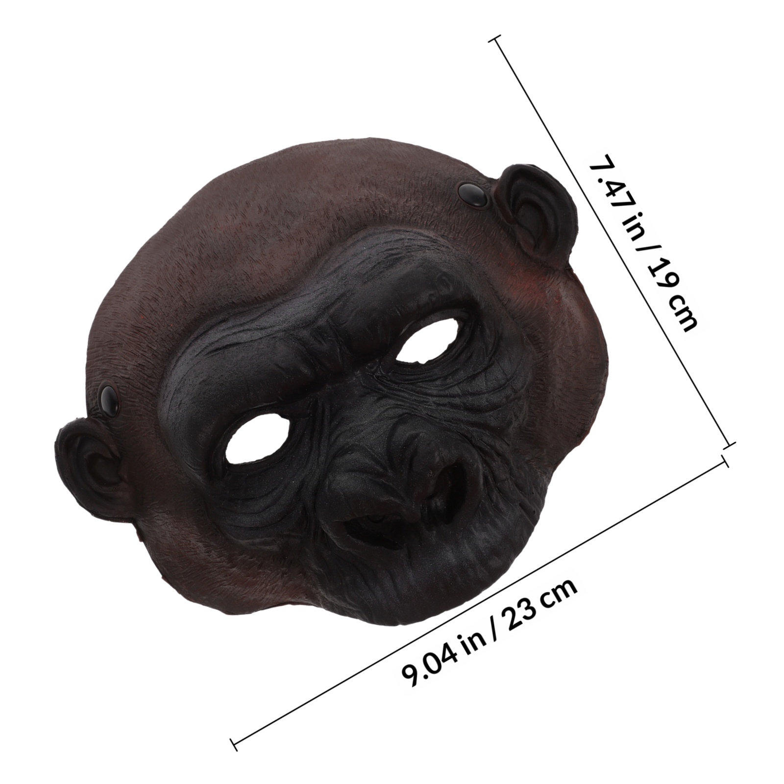Halloween PU Gorilla Mask Scar - đánh giá và giá Cosplay Prop Designer
