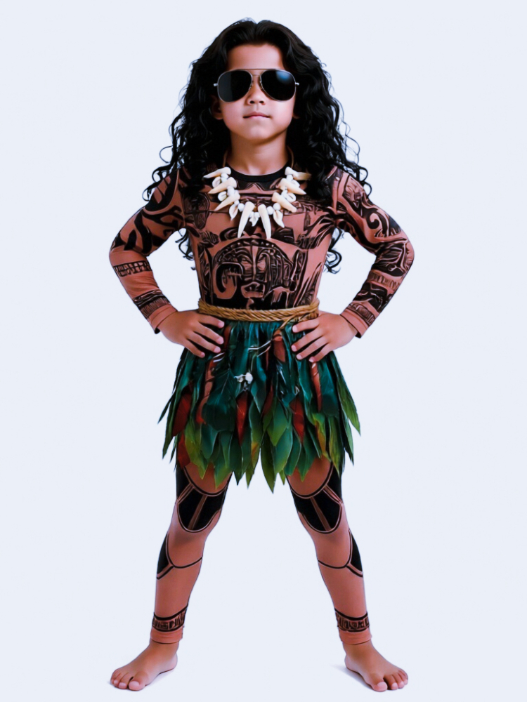 Summer Moana Maui Kids Boys Co - đánh giá và giá Cosplay Prop Patterns