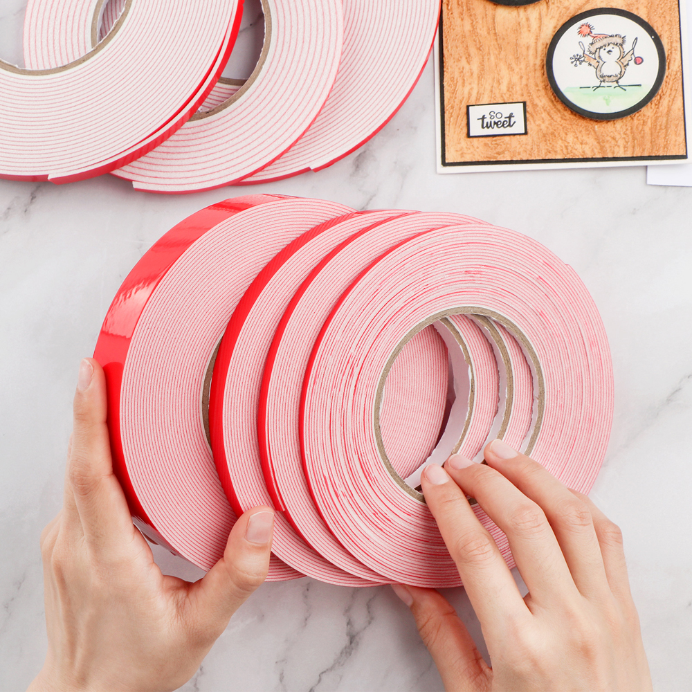 Double Sided Adhesive Foam Rol - đánh giá và giá Craft Foam Roll