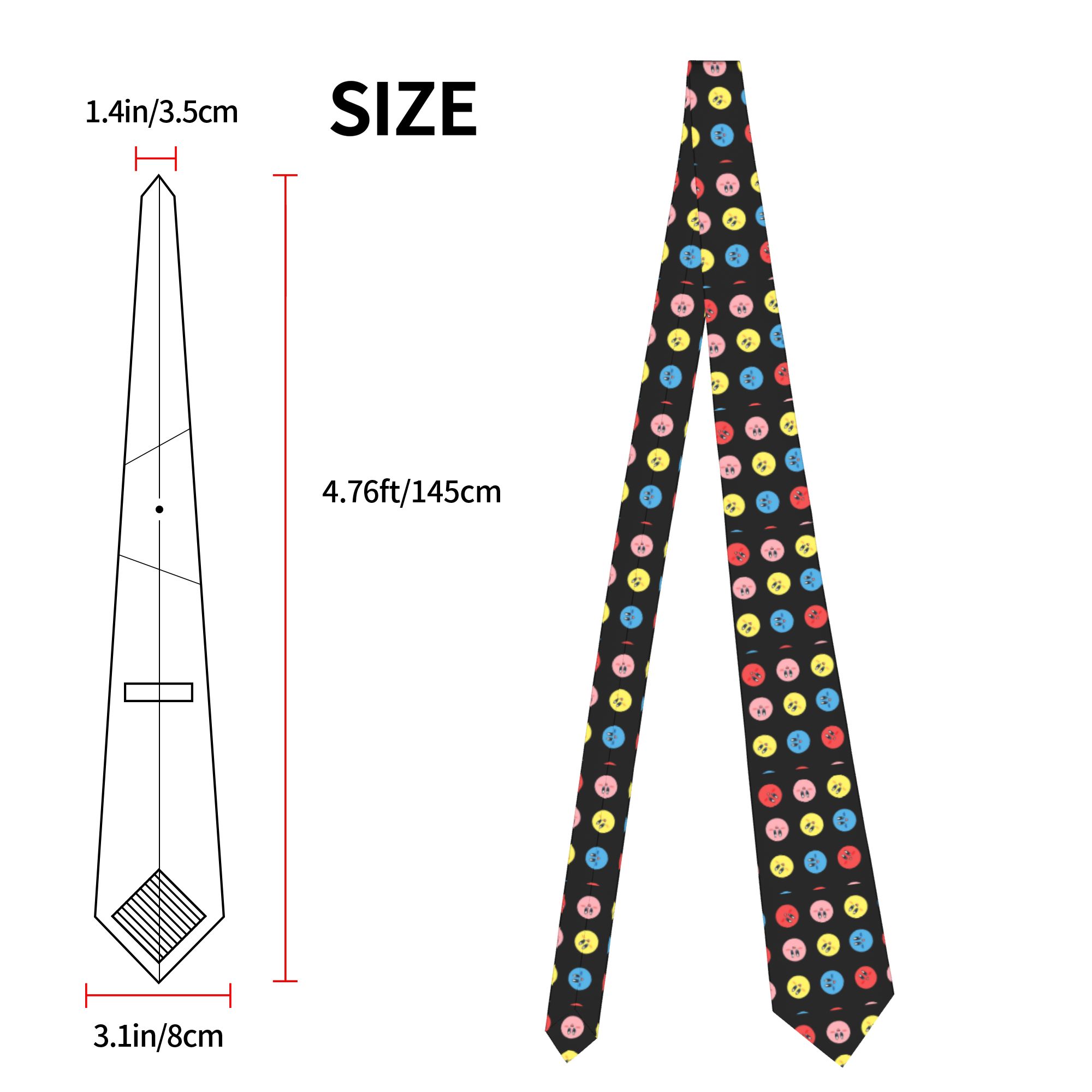 Rolling Kirby Pattern Neckties - đánh giá và giá Cosplay Prop Patterns
