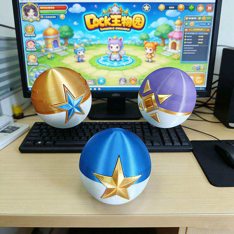 Complete Set Of Gulu Balls Cos - đánh giá và giá Cosplay Prop 3D Print Settings