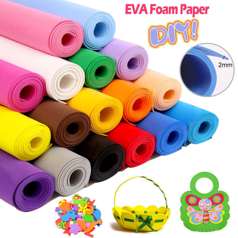 Colorful EVA Foam Sheets 2mm T - đánh giá và giá Cosplay Prop Foam
