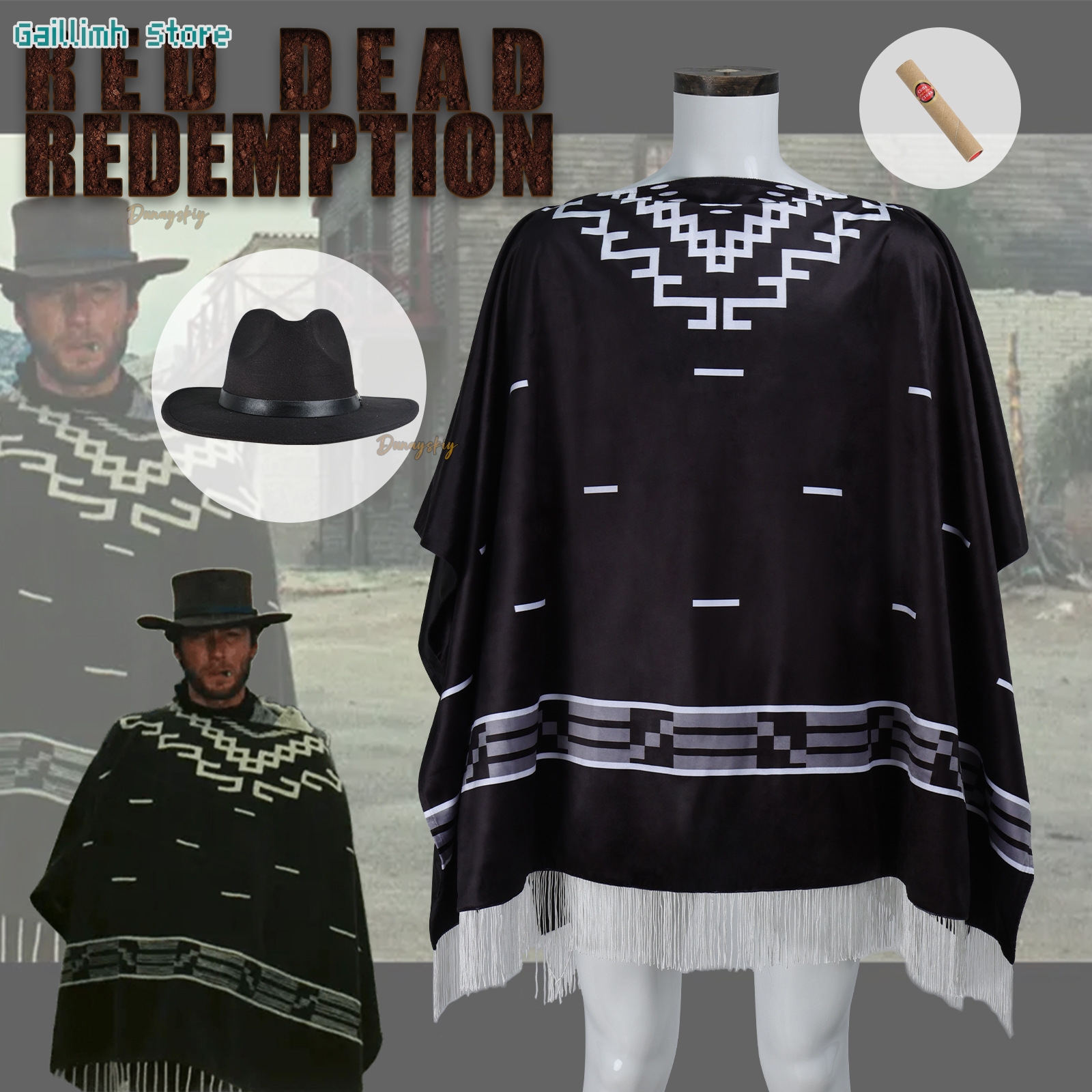 Movie Cosplay Clint Eastwood P - đánh giá và giá Cosplay Prop Patterns