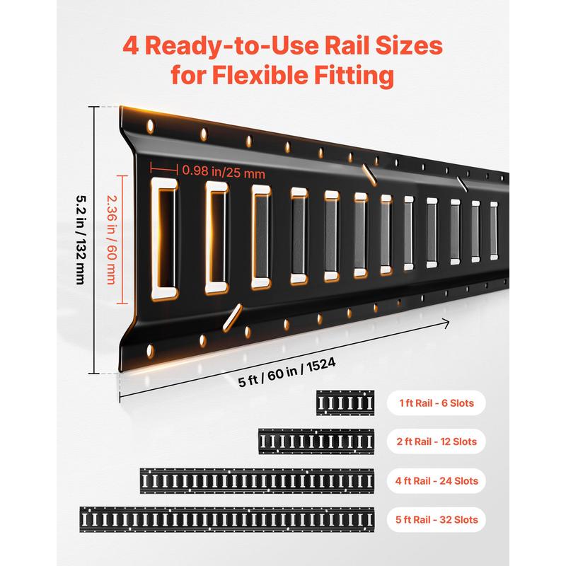 E-Track Tie-Down Rail Kit, 8 P - đánh giá và giá D Ring Strap