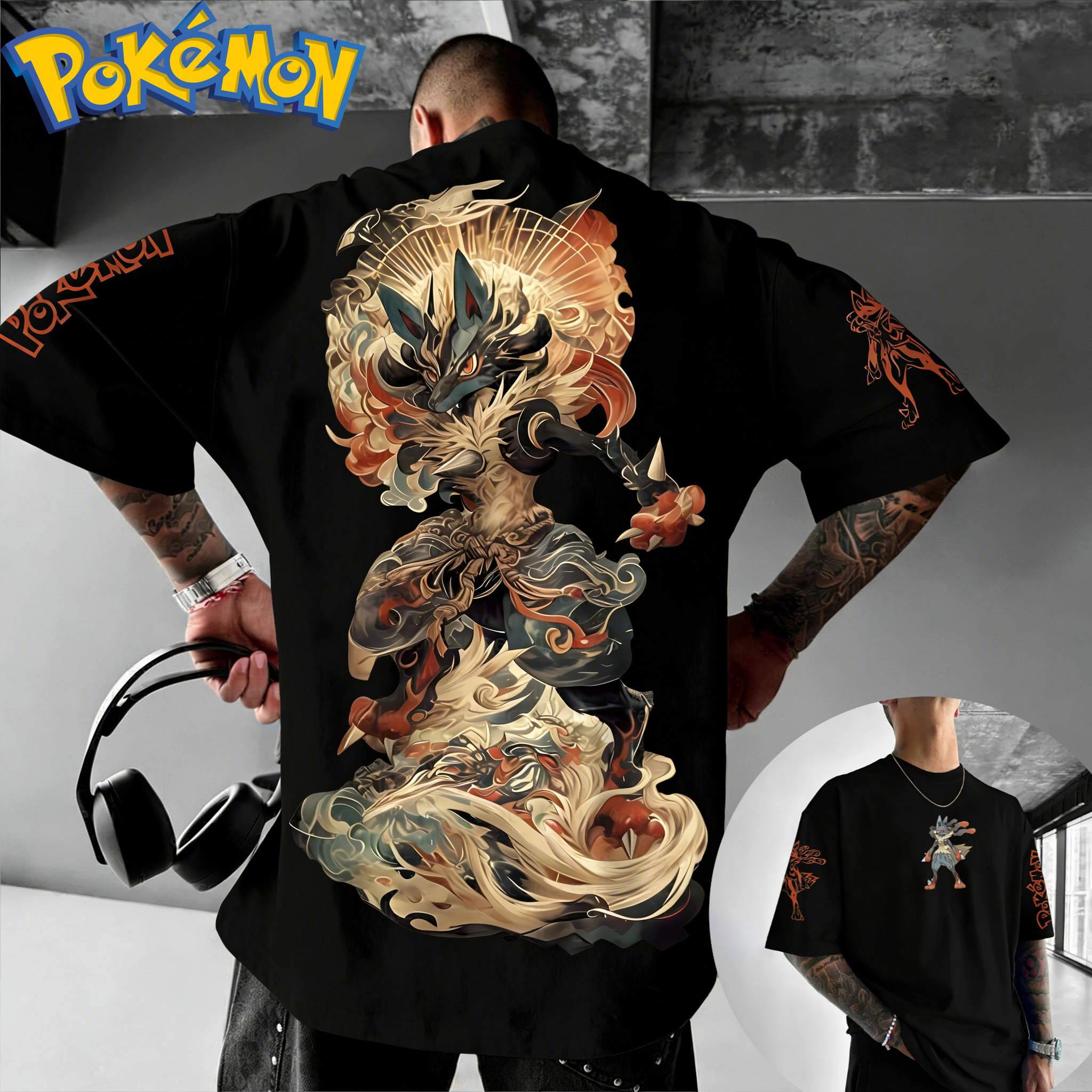 New Pokemon Cotton T Shirt wit - đánh giá và giá Cosplay Flame Prop