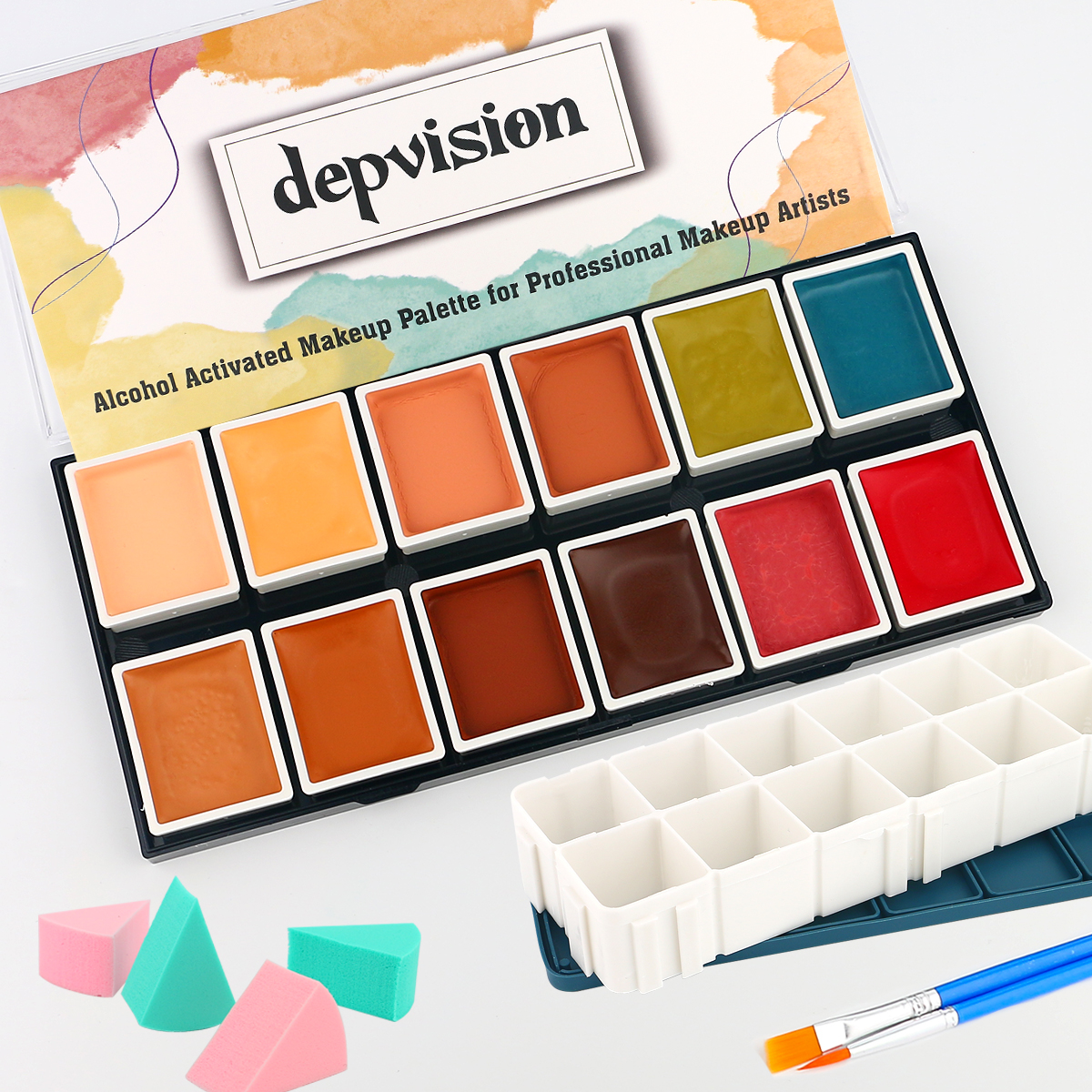 Depvision Alcohol Activated Fa - đánh giá và giá Body Paint Sfx