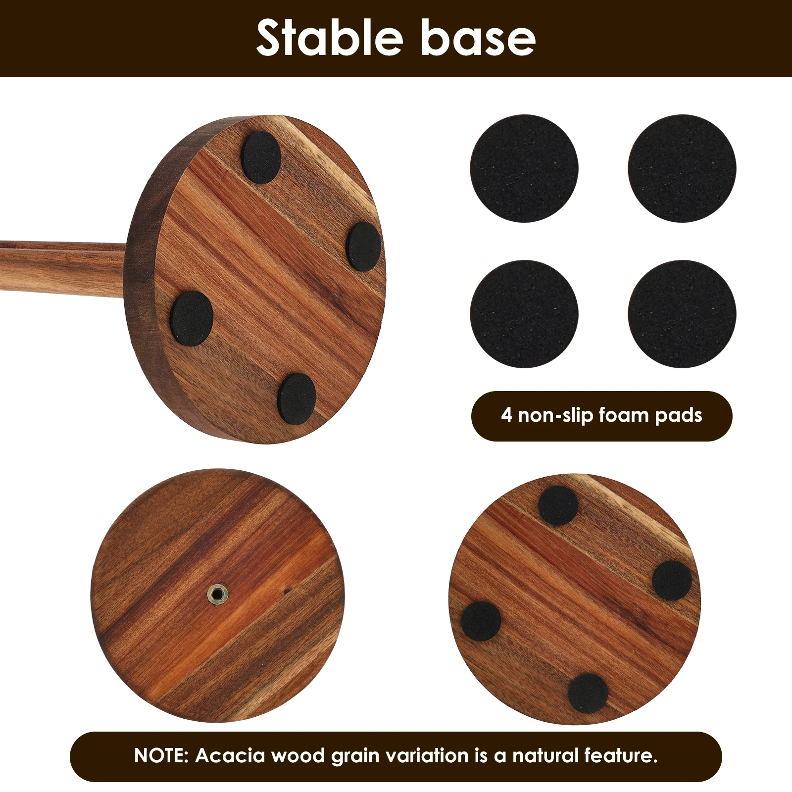 Wooden Paper Towel Holder Stan - đánh giá và giá Craft Foam Roll