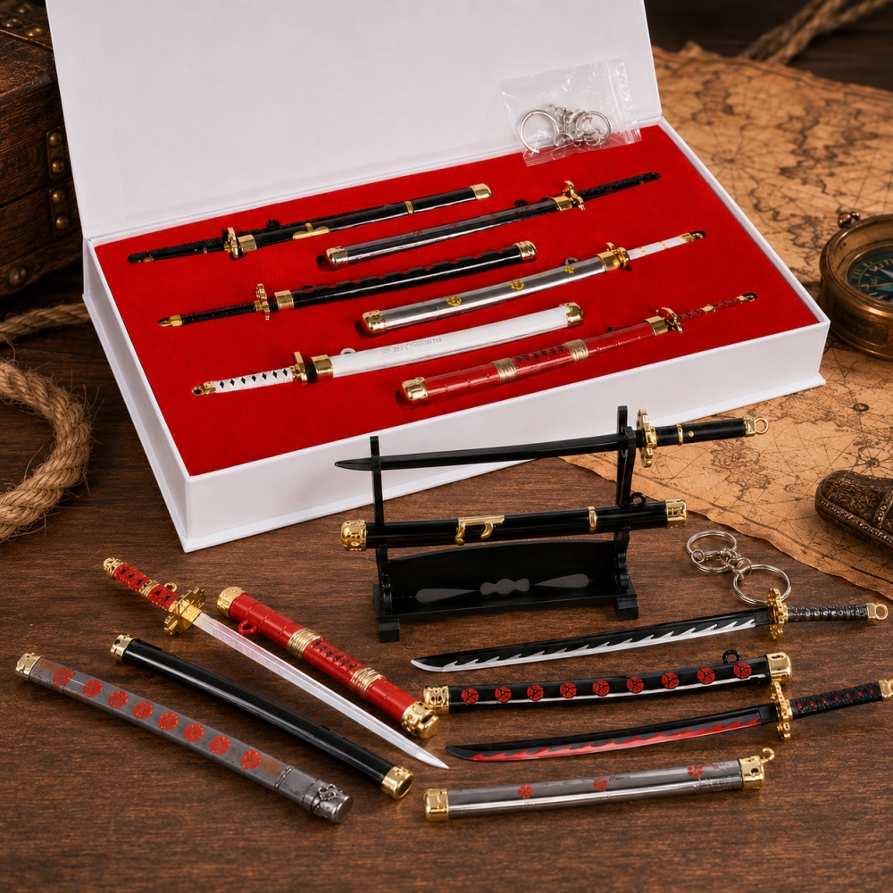 Anime One Piece Zoro Sword Key - đánh giá và giá Cosplay Prop Dagger