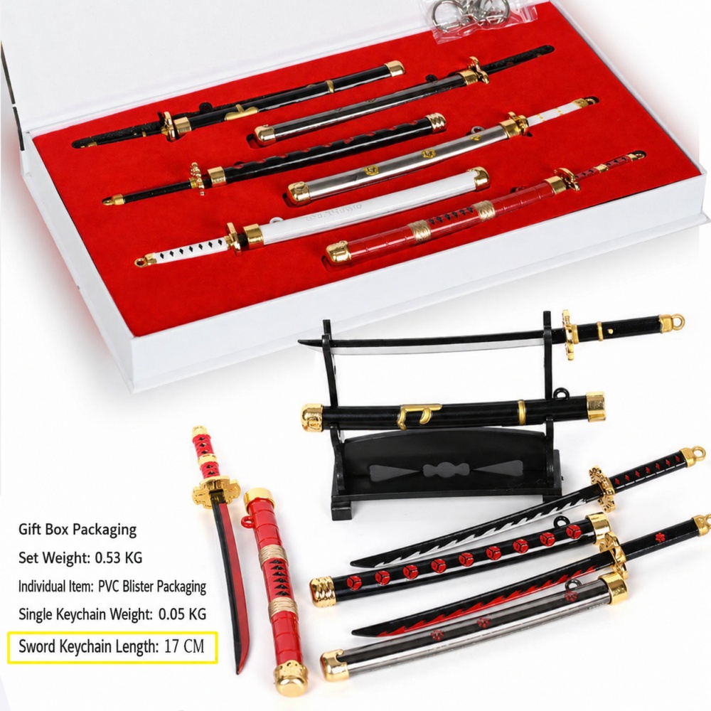 Anime One Piece Zoro Sword Key - đánh giá và giá Cosplay Prop Dagger