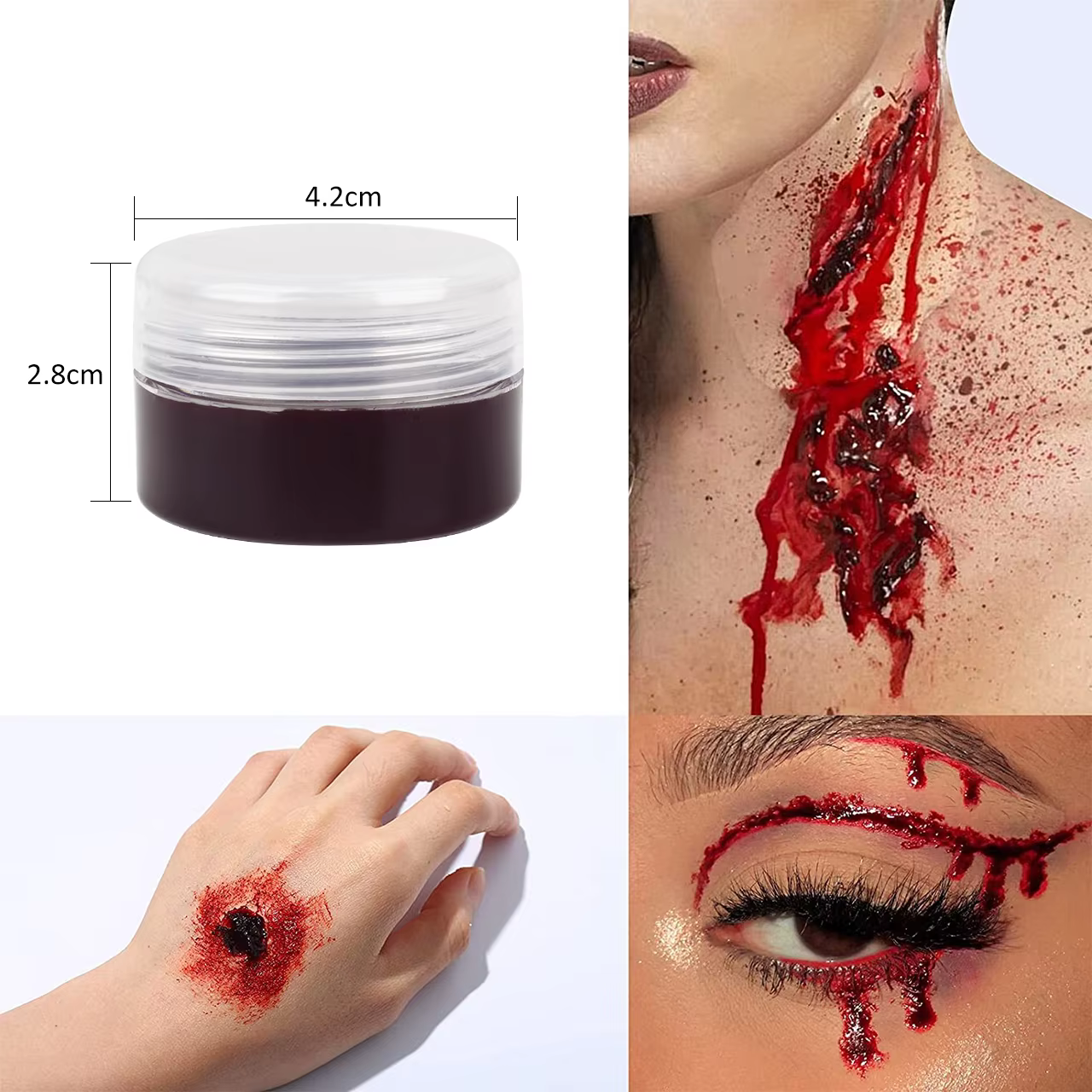 SFX Makeup Kit Scars Wax Hallo - đánh giá và giá Body Paint Sfx