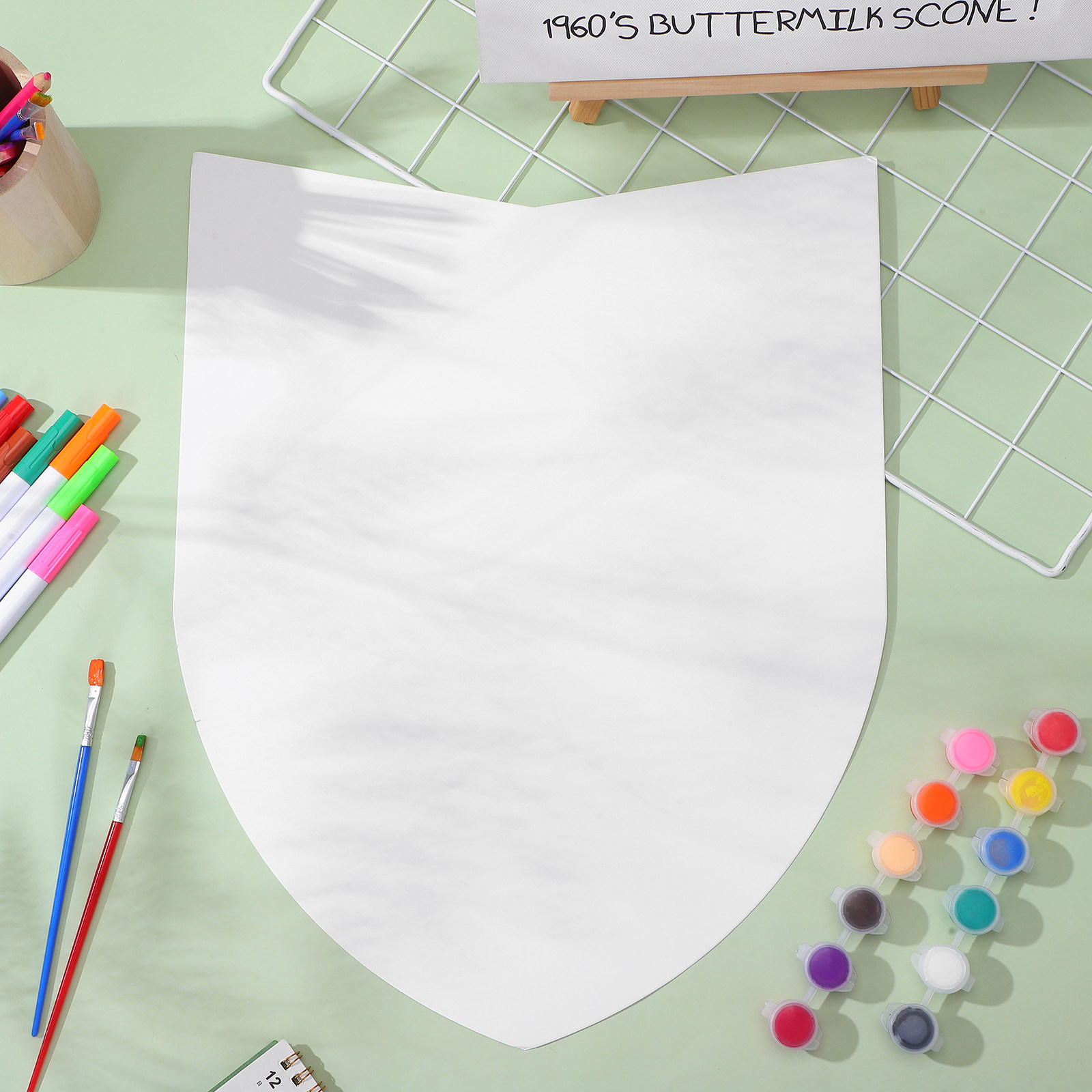 1Set DIY Blank Play Shield for - đánh giá và giá Cosplay Prop Painting