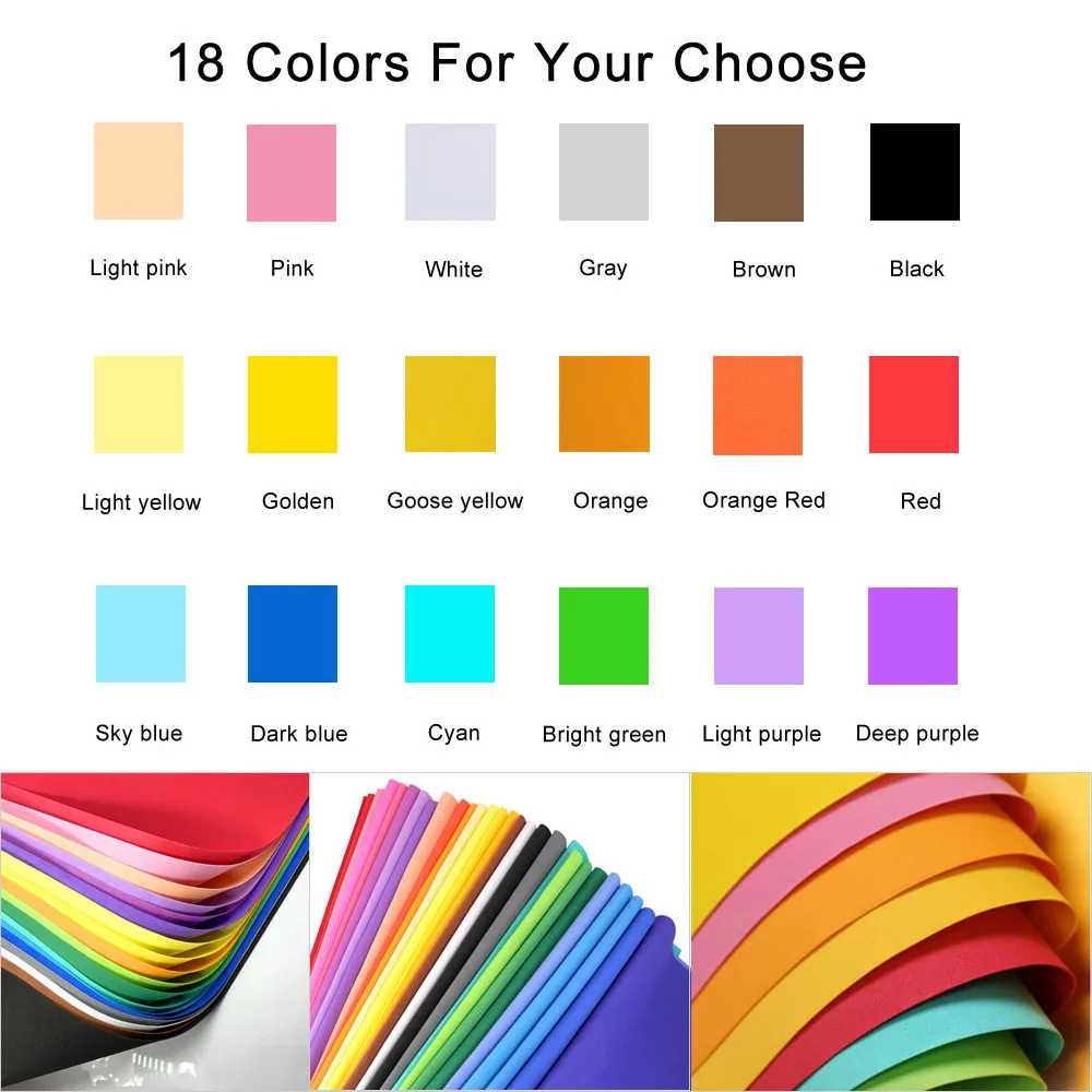 1/18Pcs Colorful EVA Foam Shee - đánh giá và giá Craft Foam Roll
