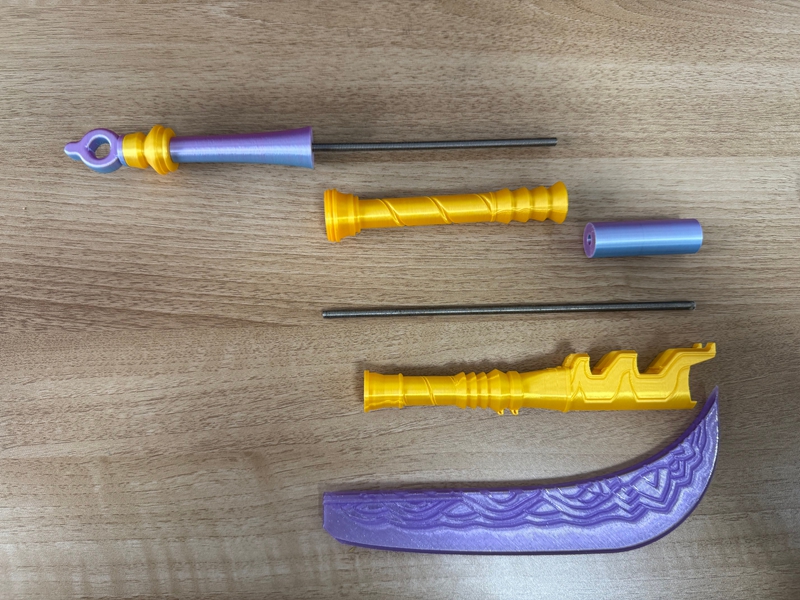 Ancient-style Colorful Cartoon - đánh giá và giá Cosplay Prop 3D Print Settings
