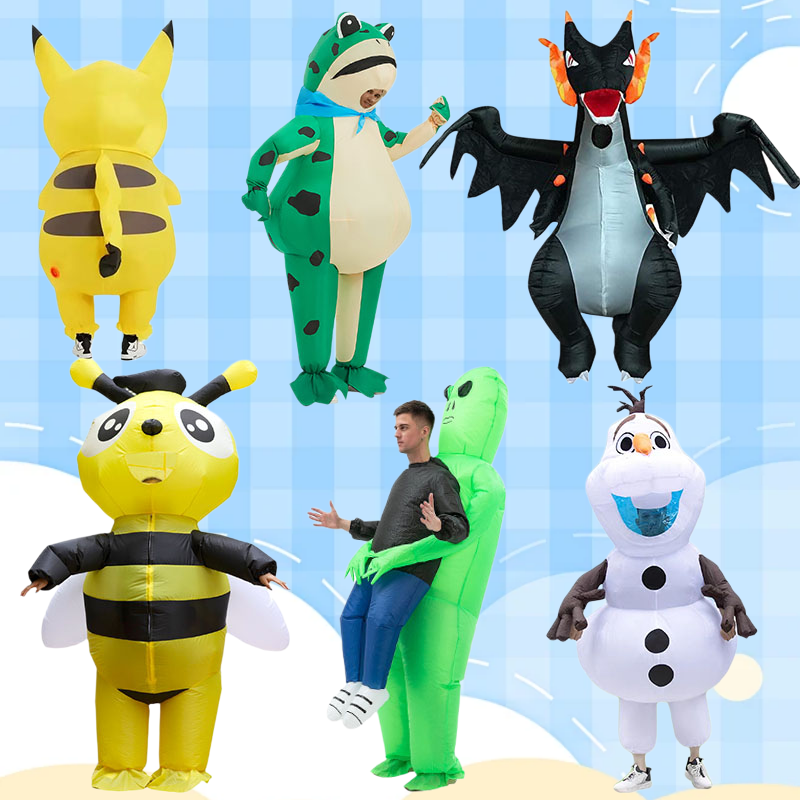 Adult Inflatable Costume Flame - đánh giá và giá Cosplay Flame Prop