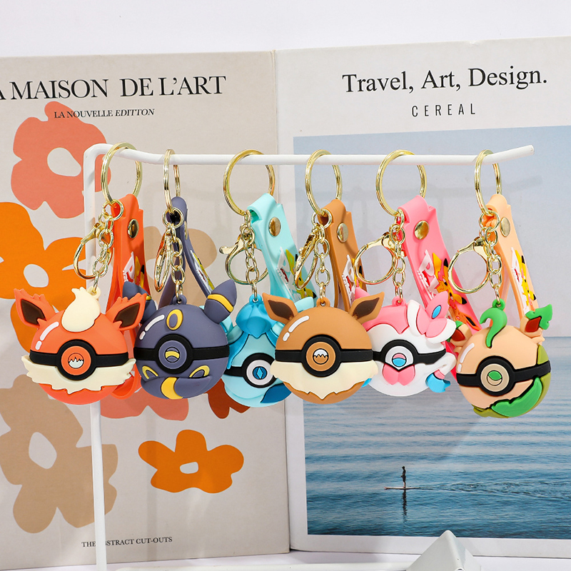 Poke Ball Keychain Set PVC Pok - đánh giá và giá Pokeball Cosplay Prop