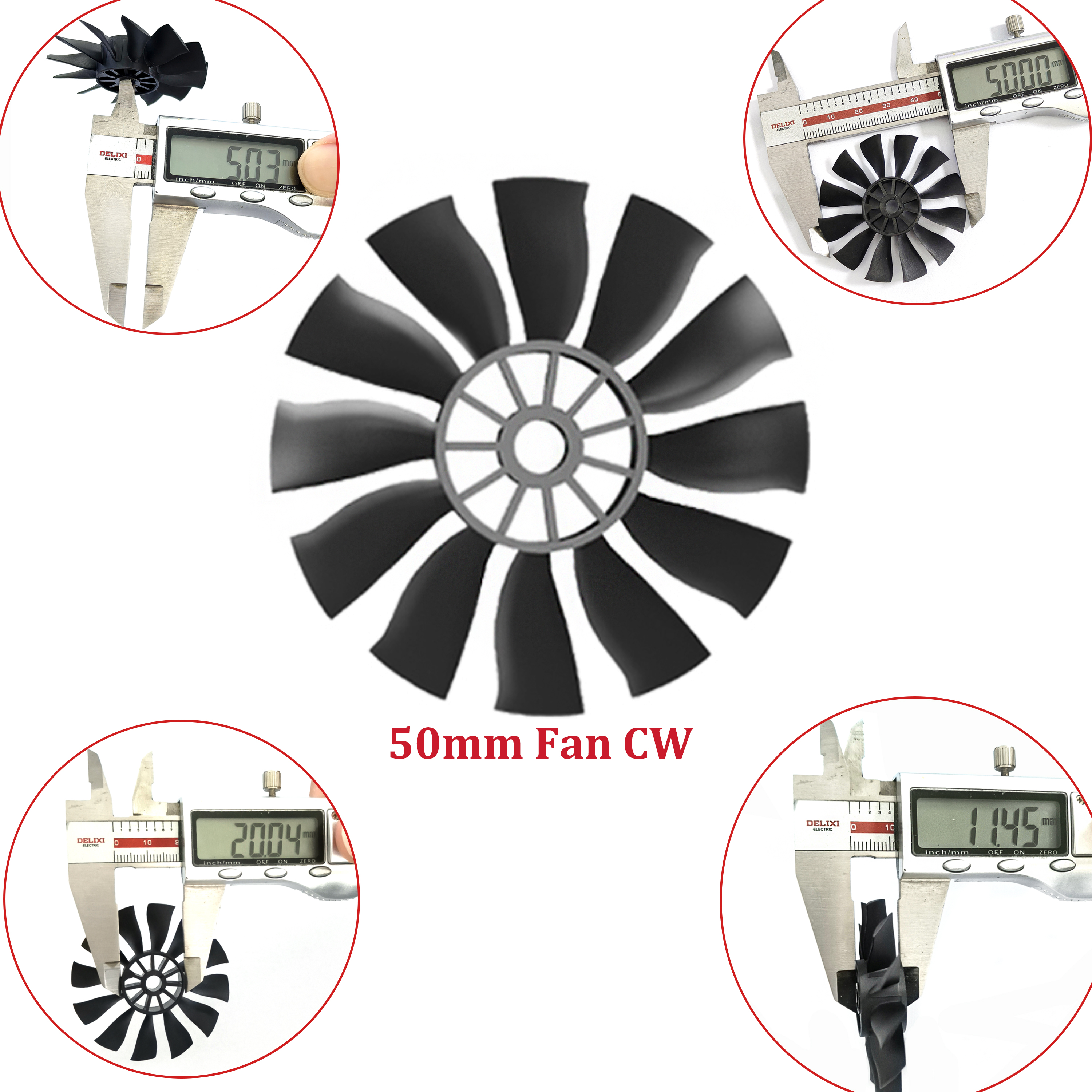 QX-MOTOR 12Blades CW CCW 70mm  - đánh giá và giá Ekko Cosplay Prop