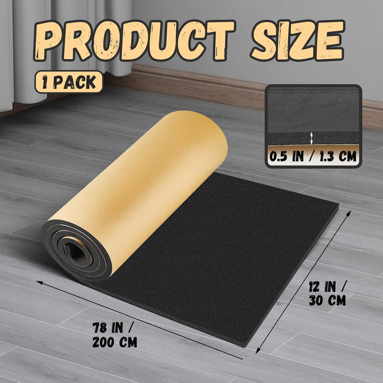 Closed Cell Rubber Foam Roll 7 - đánh giá và giá Craft Foam Roll