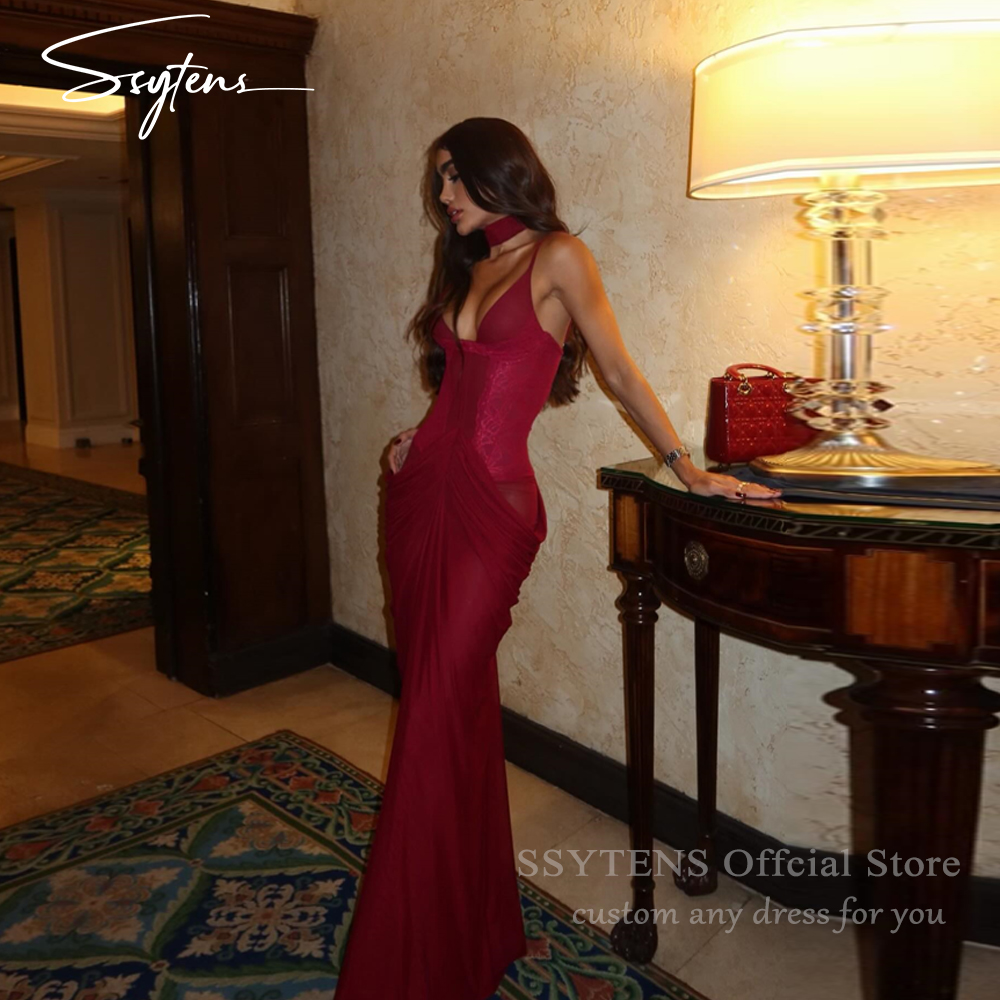 SSYTENS Burgyndy Chiffon Prom  - đánh giá và giá Briar Cosplay Prop