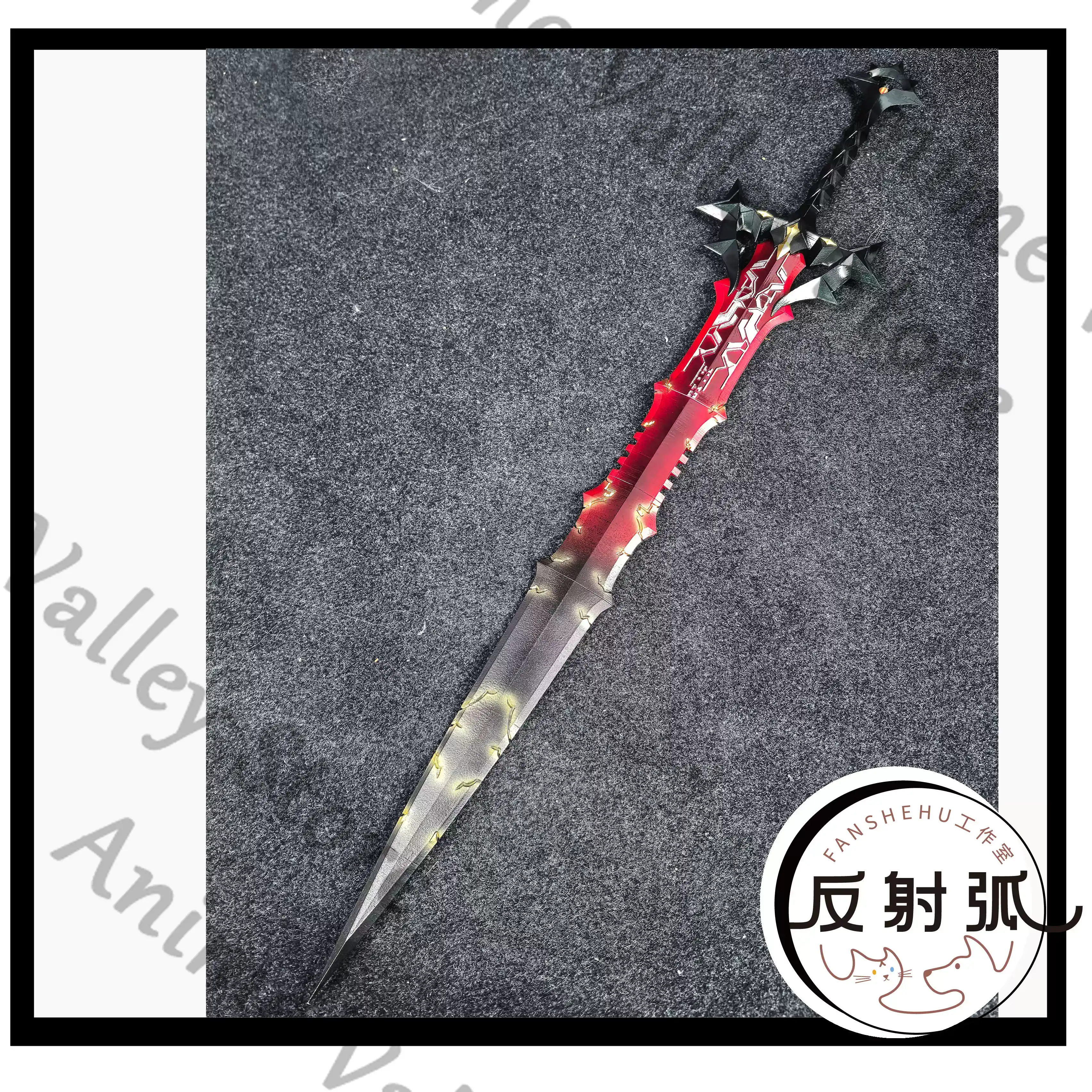 Anime Arknights Laevatain Cosp - đánh giá và giá Cosplay Flame Prop