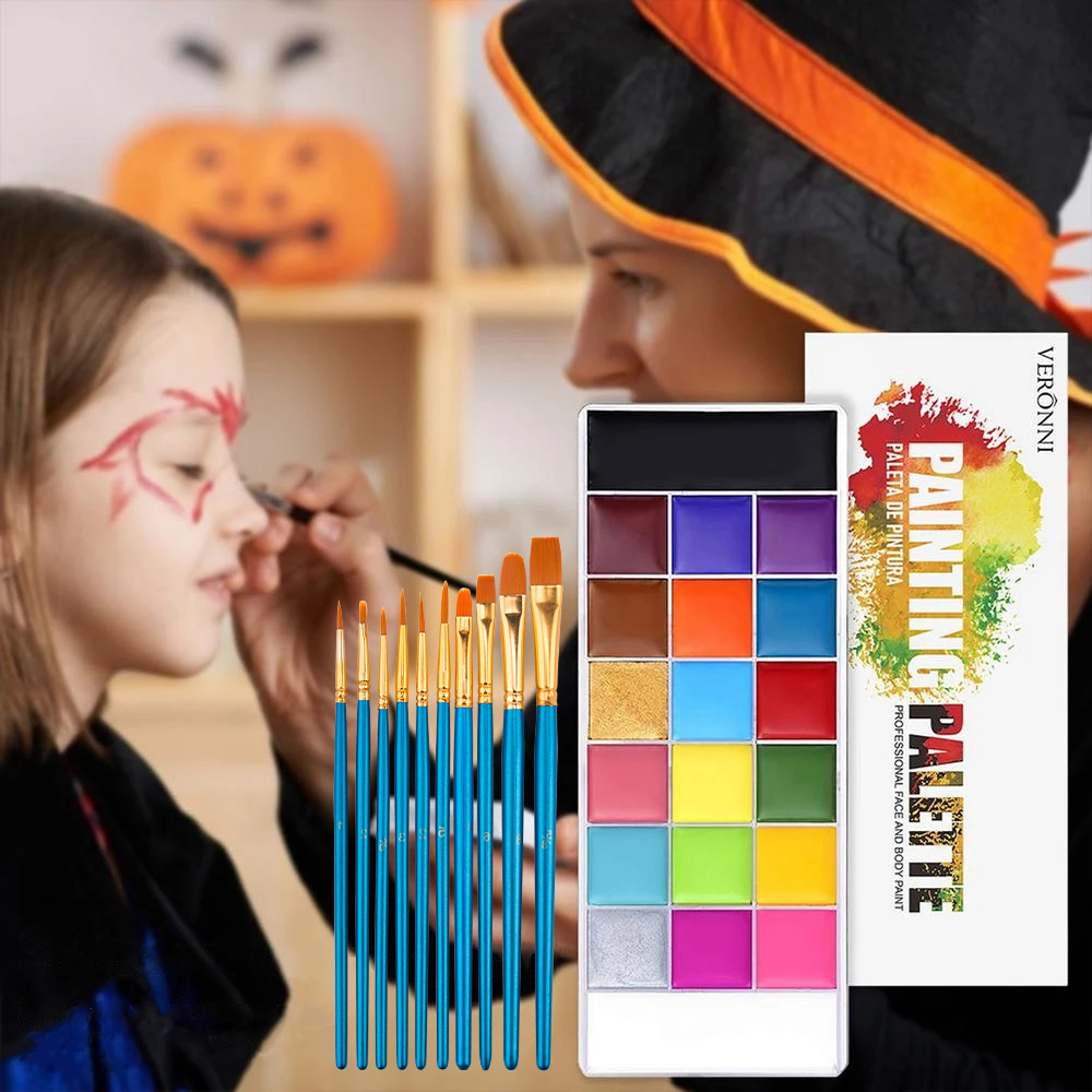 Face & Body Paint Palette,Long - đánh giá và giá Body Paint Sfx