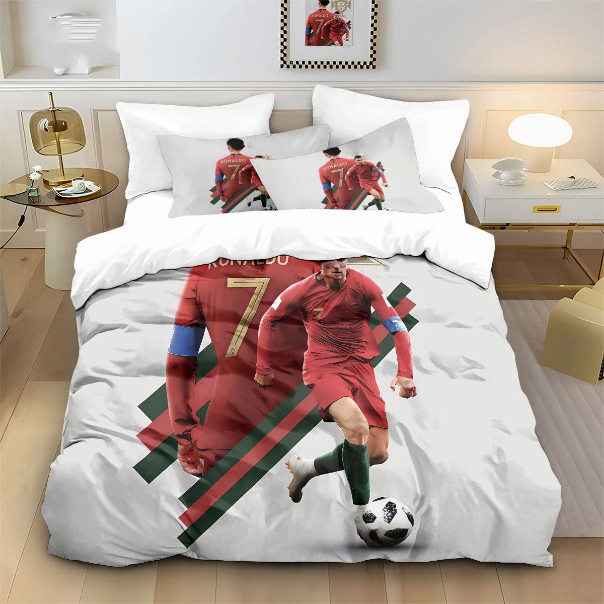 Football star Bedding Set Foot - đánh giá và giá Cosplay Prop 3D Print Settings