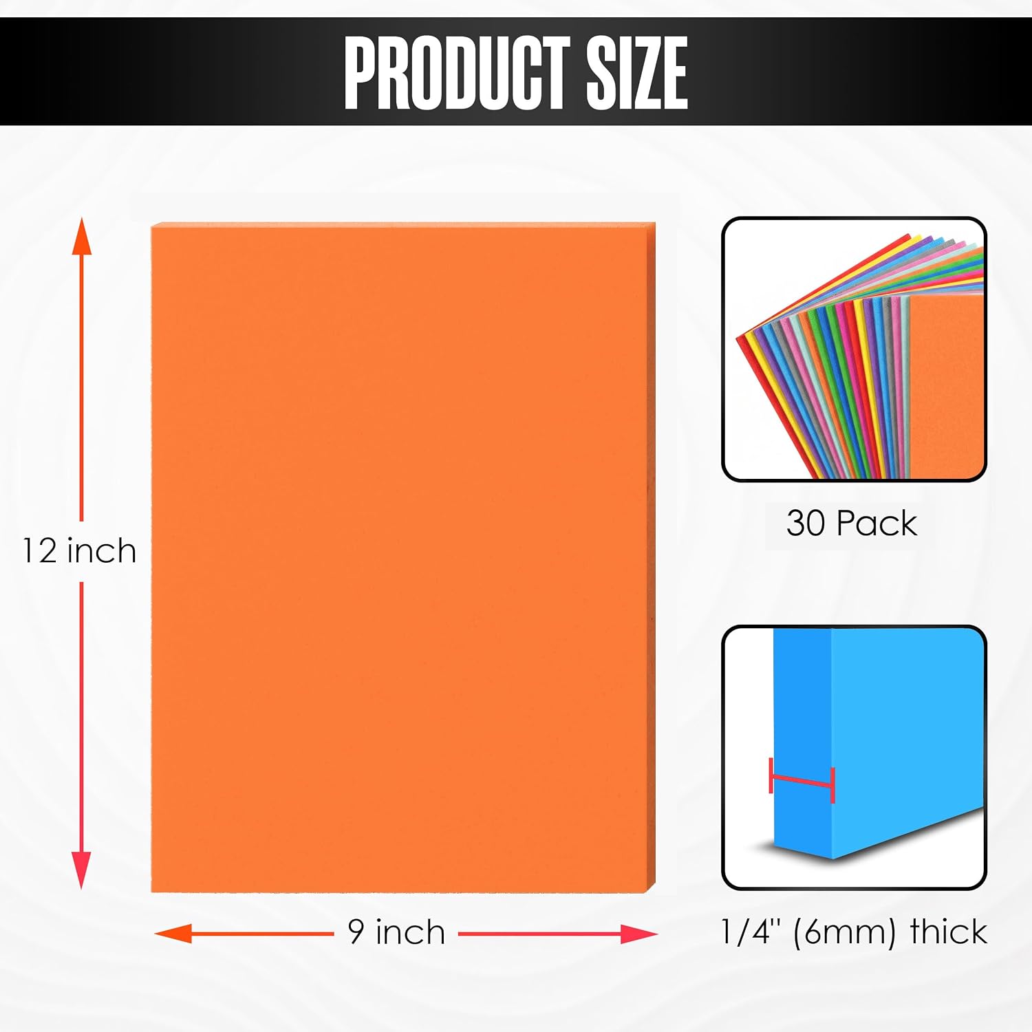 30 Pack EVA Foam Sheets for Cr - đánh giá và giá Eva Foam Sheet