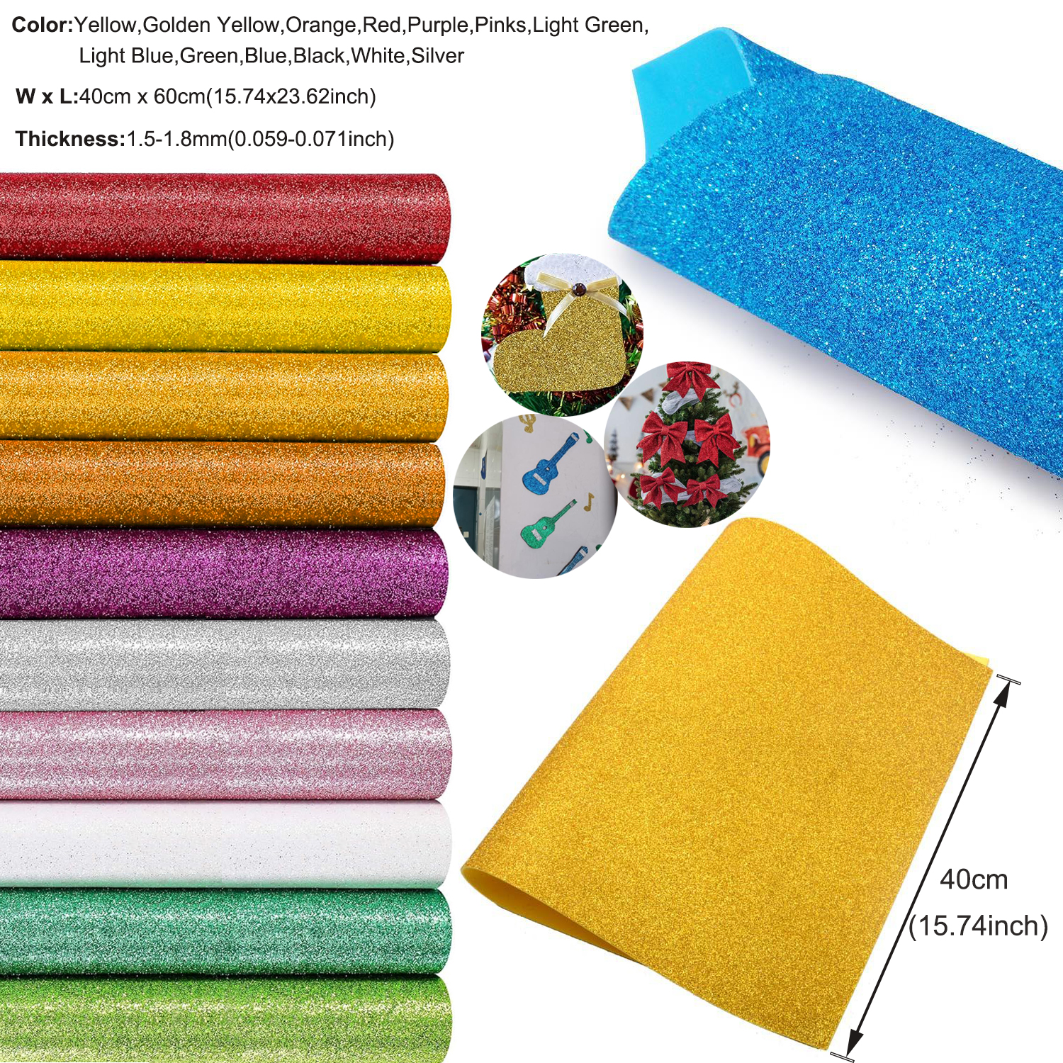 1pcs Sparkling Golds EVA Foam  - đánh giá và giá Eva Foam Sheet