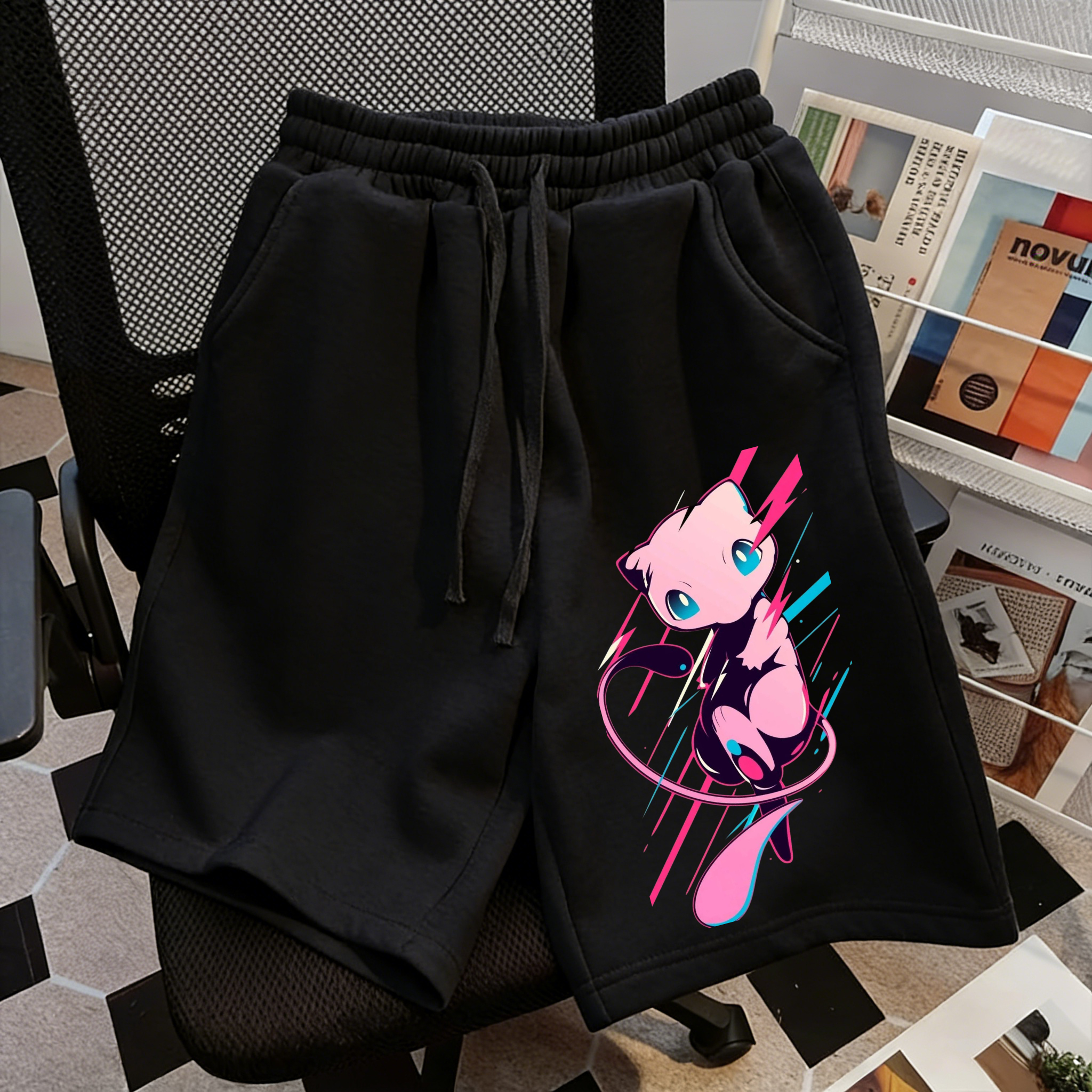 Summer Mewtwo Pokemon Shorts f - đánh giá và giá Pokeball Cosplay Prop