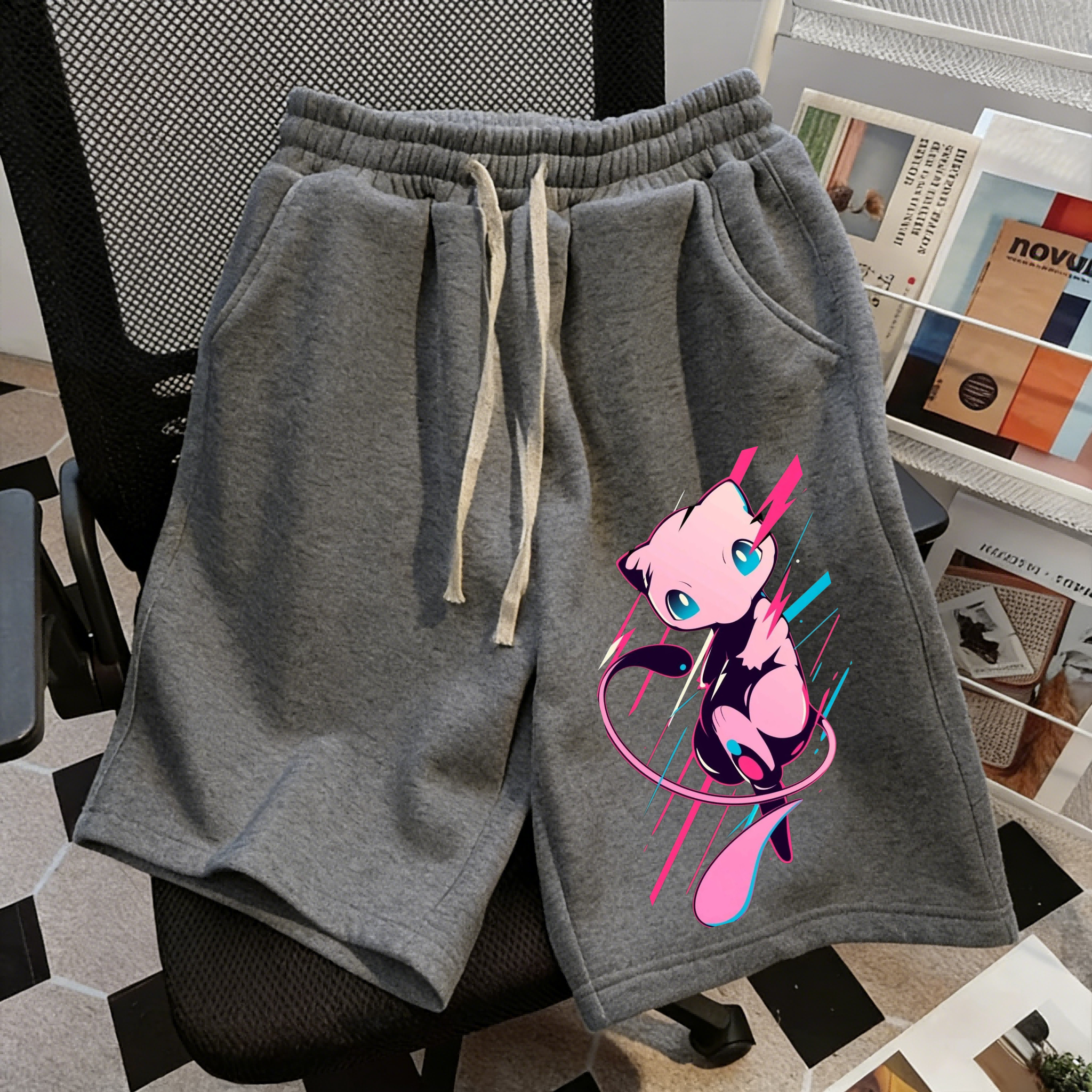 Summer Mewtwo Pokemon Shorts f - đánh giá và giá Pokeball Cosplay Prop