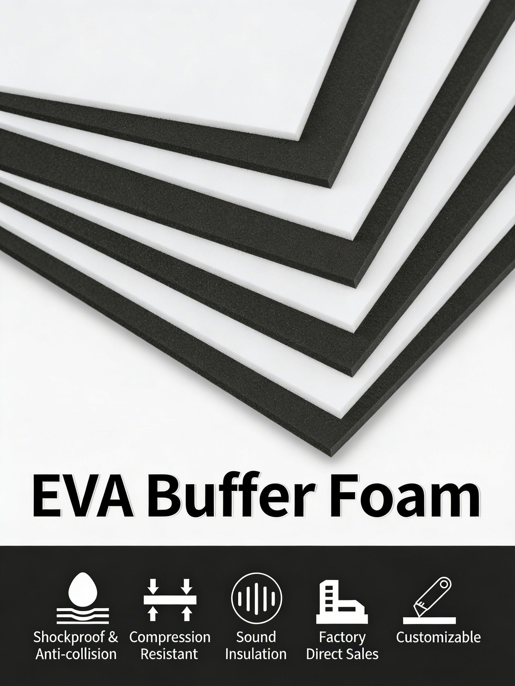 Glue-free EVA high-density spo - đánh giá và giá Craft Foam Roll