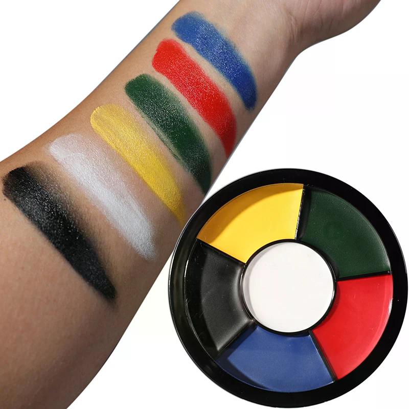 6 Colors Water-soluble Face Bo - đánh giá và giá Cosplay Prop Painting