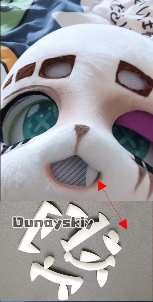 Furry 3D Printing Kemono Fursu - đánh giá và giá Cosplay Prop 3D Print Settings