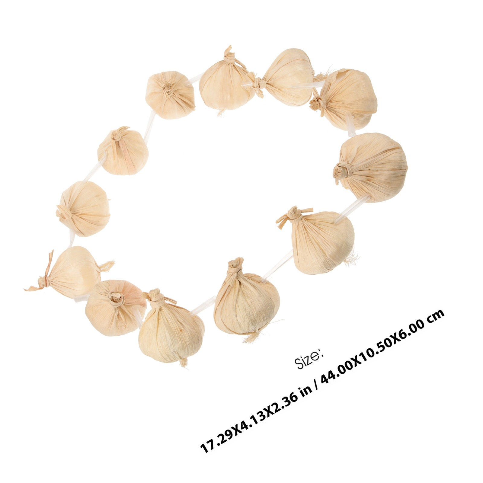 Artificial Garlic String Wreat - đánh giá và giá Cosplay Prop Foam