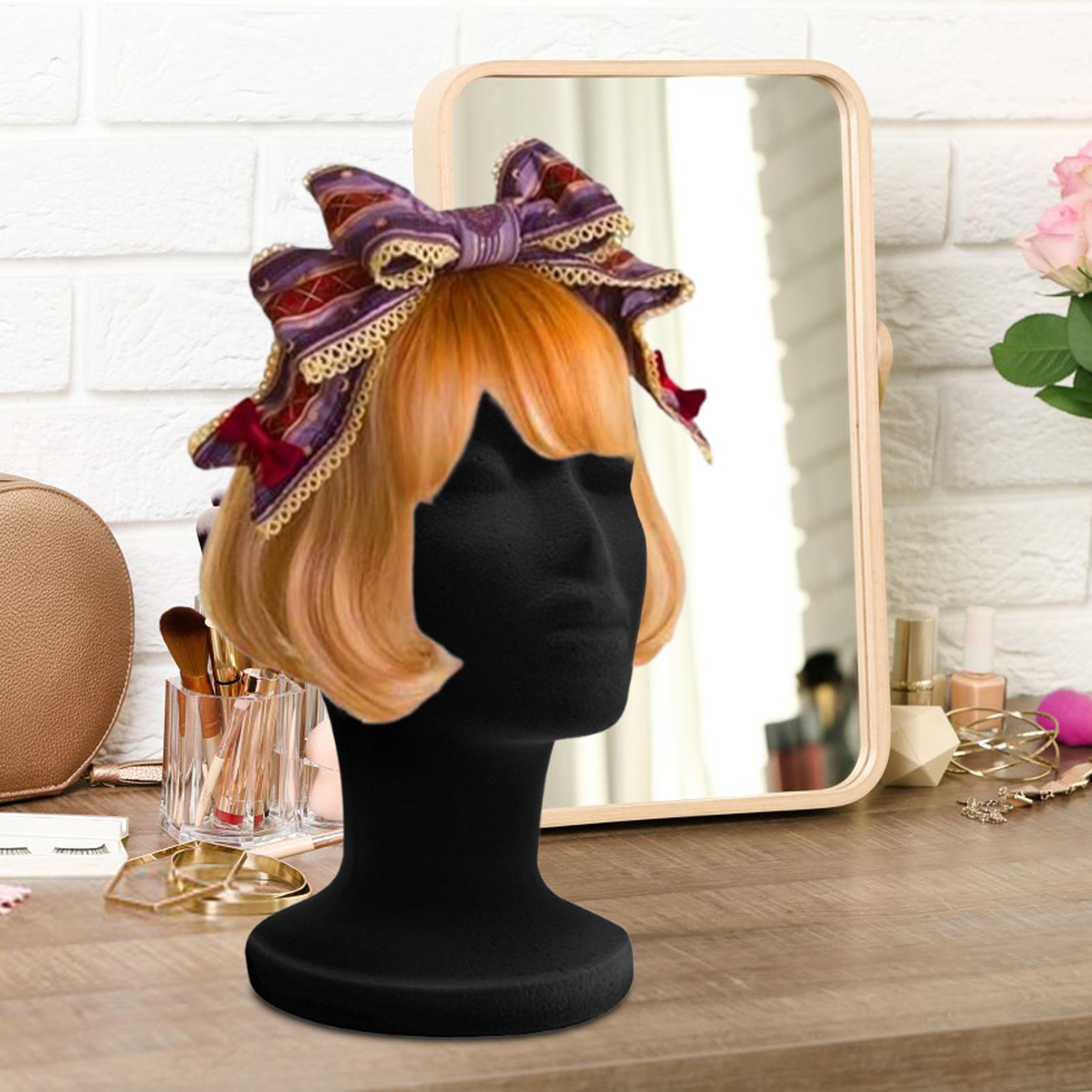 Black Mannequin Head Foam Velv - đánh giá và giá Cosplay Prop Foam