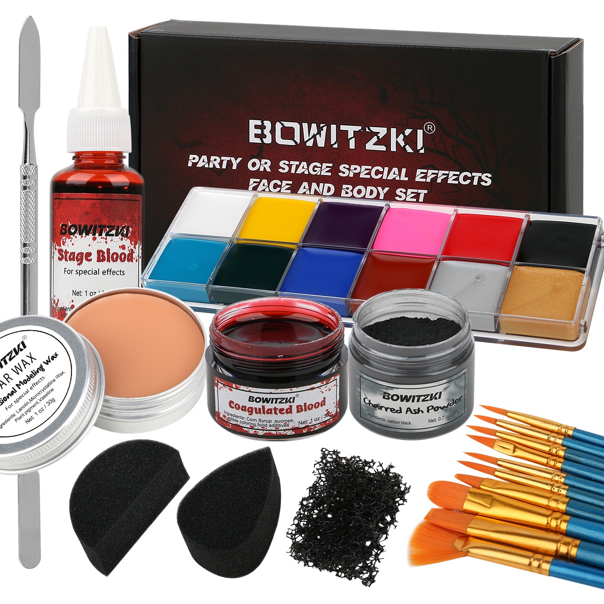 Bowitzki SFX Face Body Paint , - đánh giá và giá Body Paint Sfx